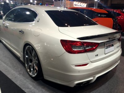 Maserati Quattroporte LEAP DESIGN rear - Tokyo Auto Salon 2015