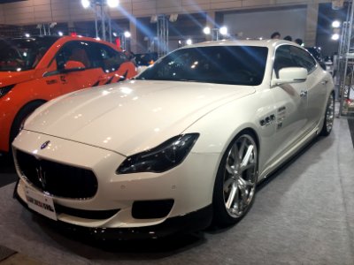 Maserati Quattroporte LEAP DESIGN front - Tokyo Auto Salon 2015