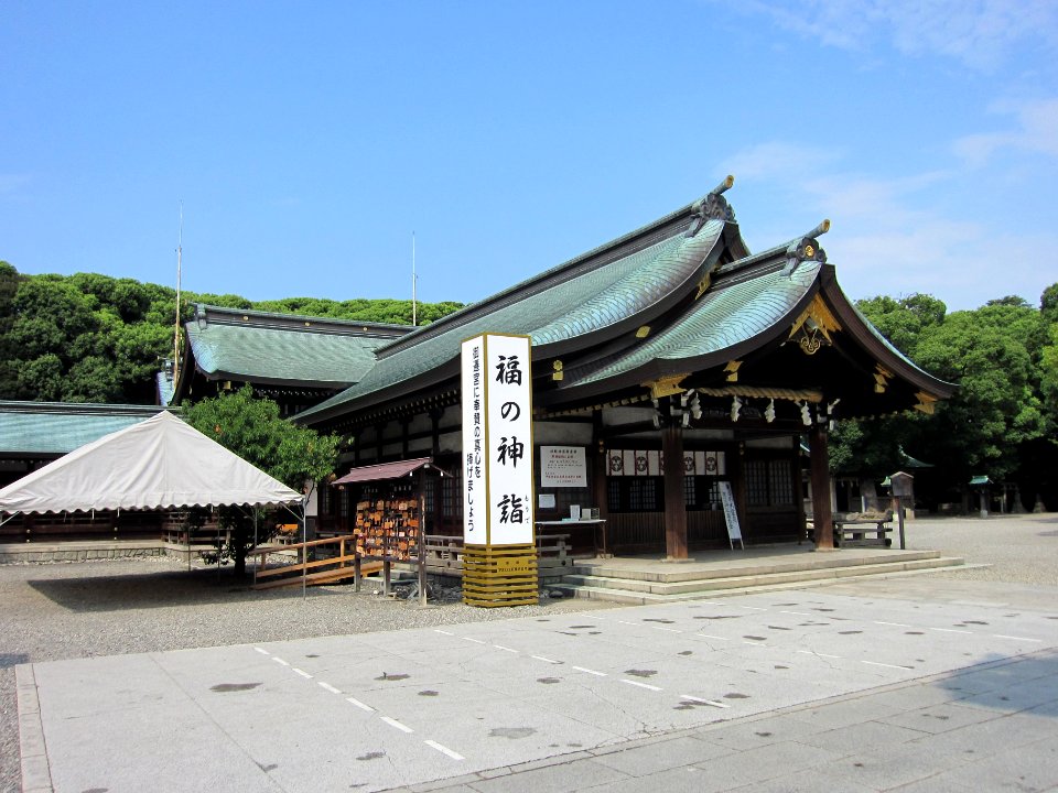 Masumida-jinja (Ichinomiya) haiden-1