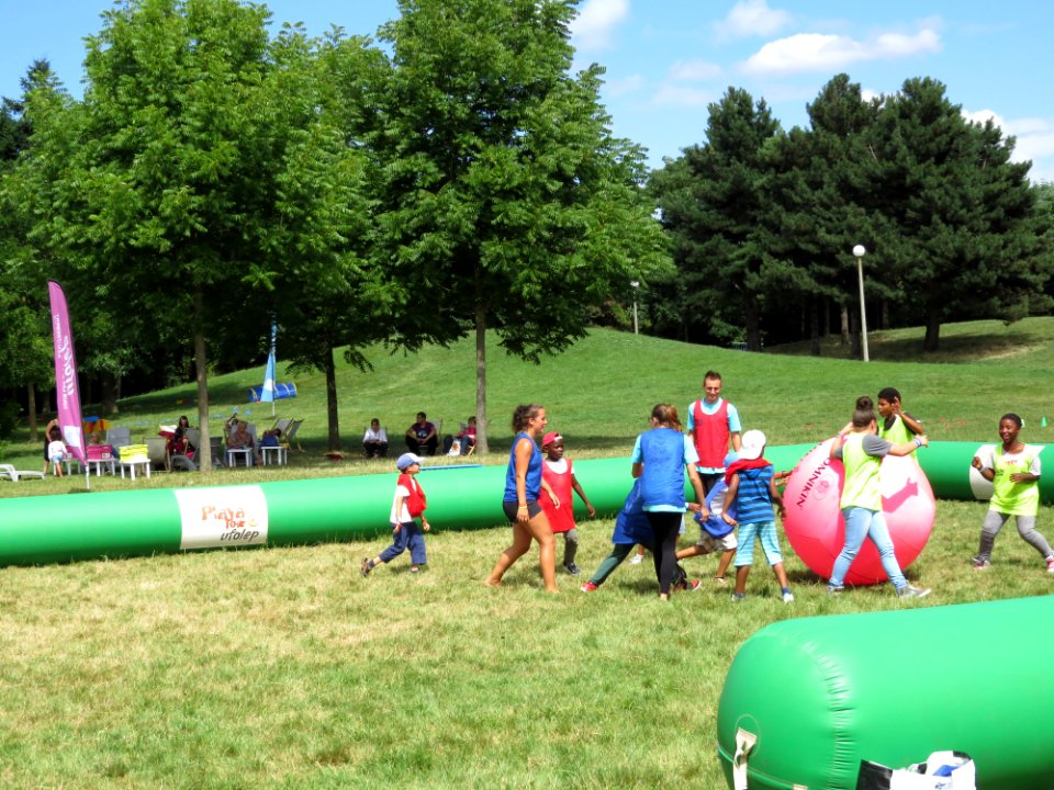 Match de kinball evry 2013 initiation 2