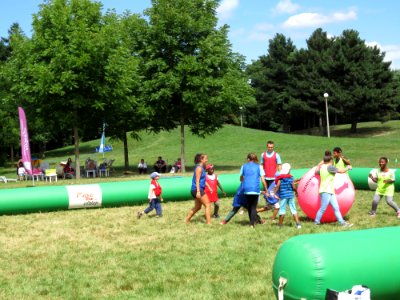 Match de kinball evry 2013 initiation 2