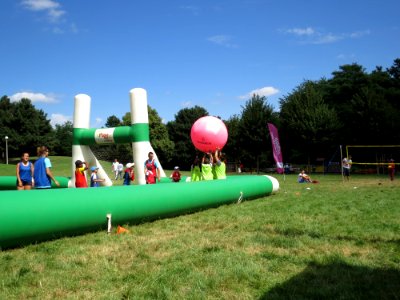 Match de kinball evry 2013 initiation 5