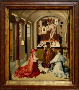 Master of Flémalle, The Mass of St Gregory