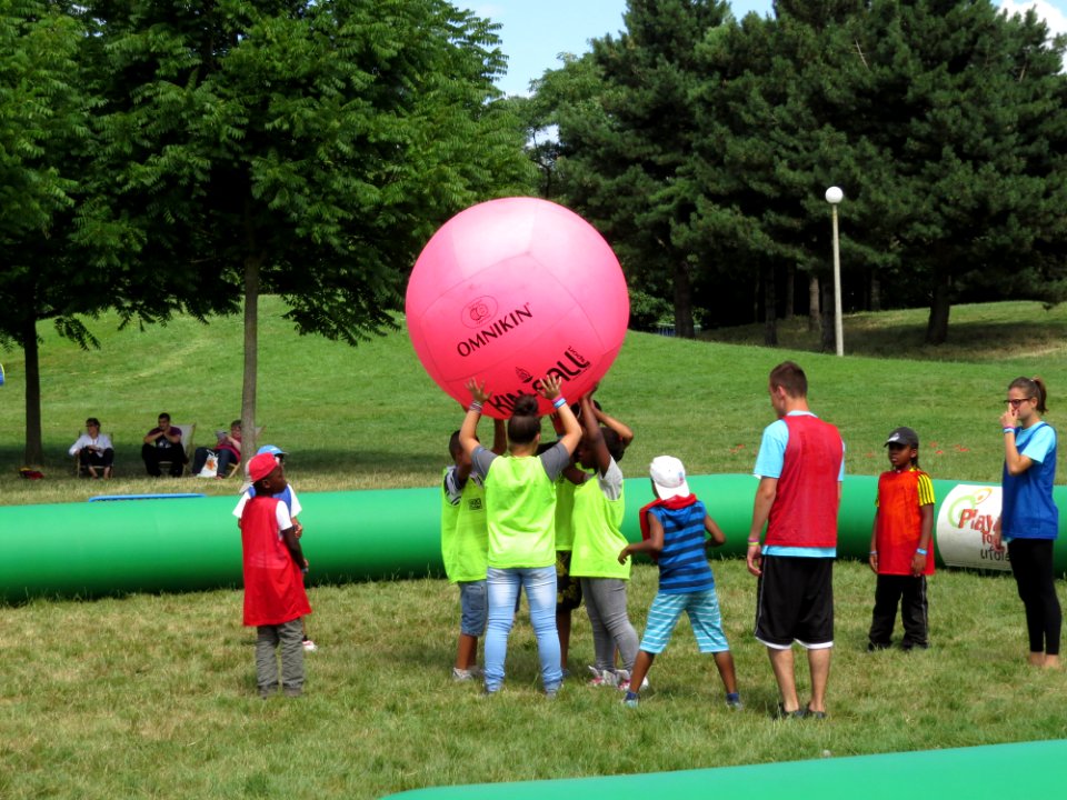 Match de kinball evry 2013 initiation