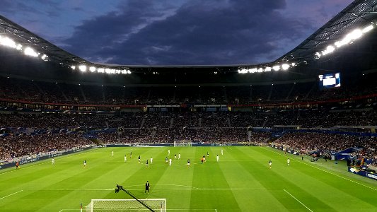 Match amical France-USA - 58241 spectateurs - Première mi-temps