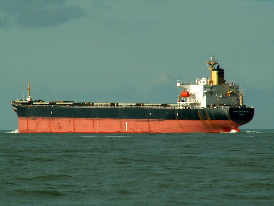 Mass Enterprise - IMO 9046904 - Callsign 3FFE3 p3, Port of Rotterdam, Holland 11-Feb-2006