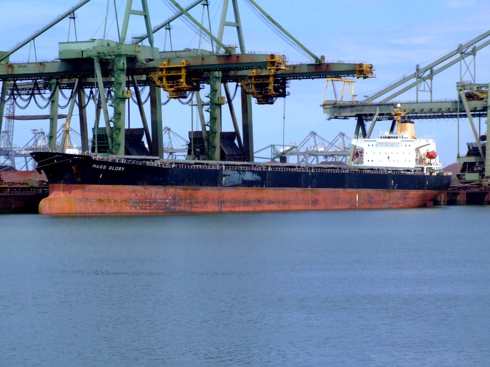 Mass Glory - IMO 9046916 - Callsign 3FLU3 p2, Mississippi harbour, Port of Rotterdam, Holland 08-Jul-2007