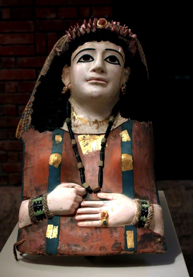 Masque funéraire Femme Neues Museum 26042018 1