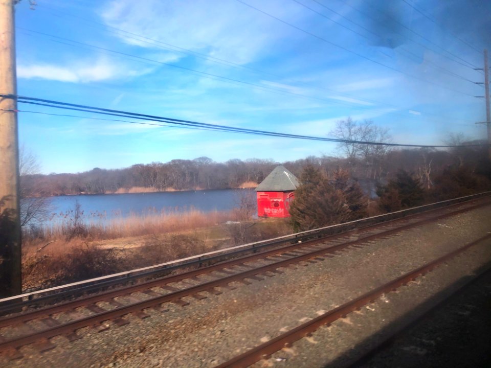 Massapequa reservoir and Massapequa Pocket Track (LIRR)