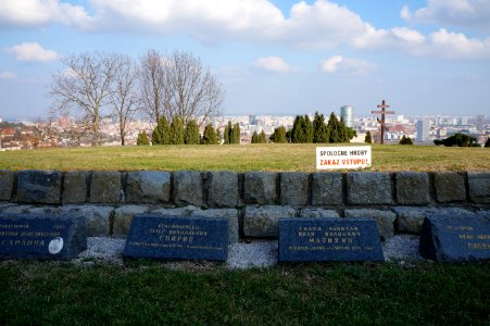 Mass graves, Slavín