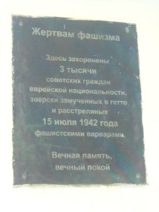 Mass grave 3000 in Vyazovenka - 02
