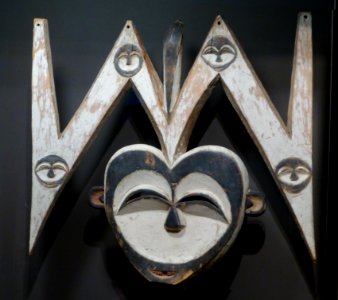 Masque Kwele. Gabon. Museum La Rochelle