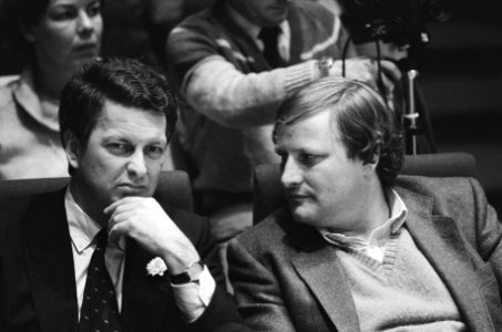 Massabijeenkomst personeel Wilton Fijenoord voor behoud werf K. Damen (l), dire, Bestanddeelnr 932-8751