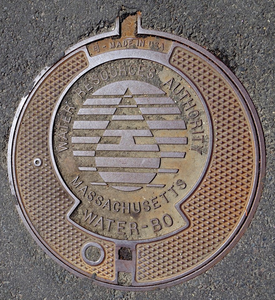 Massachusetts Water Resources Authority Water - BO, ej - Made in USA - Arlington, MA - DSC09715