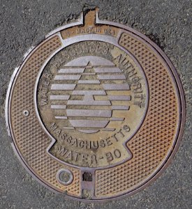 Massachusetts Water Resources Authority Water - BO, ej - Made in USA - Arlington, MA - DSC09715