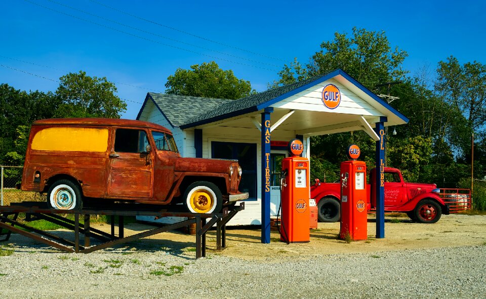 Nostalgia pumps petrol