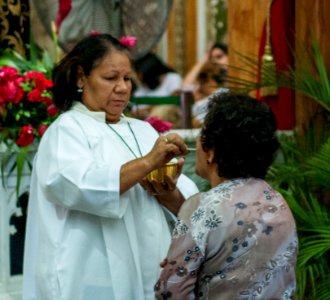 Mass in the Basilica of the Chinita 2