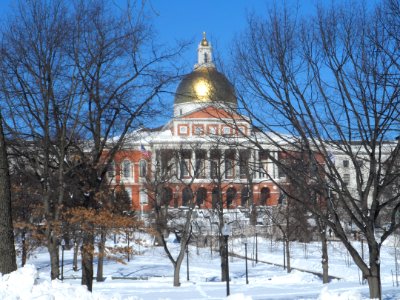 Massachusetts State House in Boston