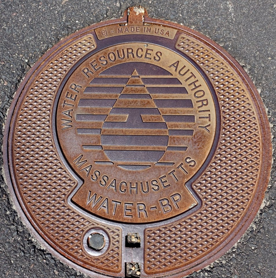 Massachusetts Water Resources Authority Water - BP, ej - Made in USA - Arlington, MA - DSC00354