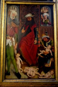 Massacre of the Innocents. Altar detail - St. Lorenz church - Nuremberg, Germany - DSC01714
