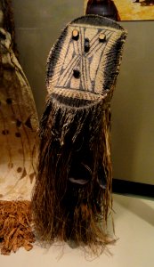 Mask for fish dances, Kamayurá - AMNH - DSC06156 photo