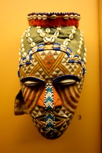 Mask (ngaady a mwaash) - Kuba - Royal Museum for Central Africa - DSC05925