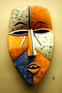 Mask (ndunga) - Woyo - Royal Museum for Central Africa - DSC05756