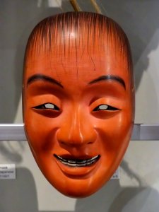 Mask, Japan - Museum of Anthropology, University of British Columbia - DSC09227