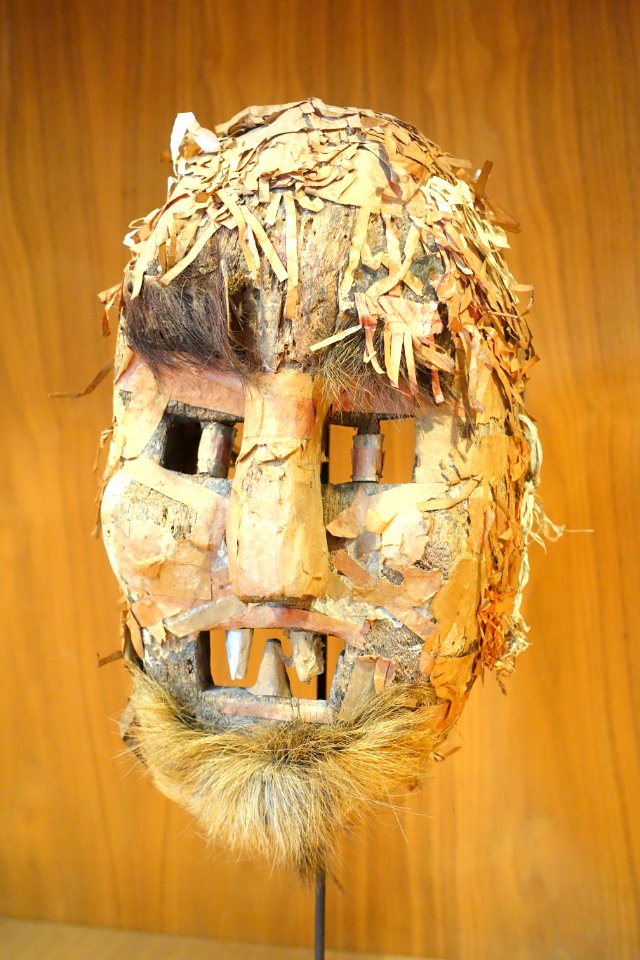 Mask for shaman's initiation ritual, Dao (Dao Ho) - Vietnam Museum of Ethnology - Hanoi, Vietnam - DSC02959
