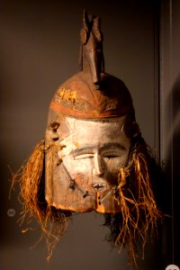 Mask (mwila) - Suku - Royal Museum for Central Africa - DSC06490