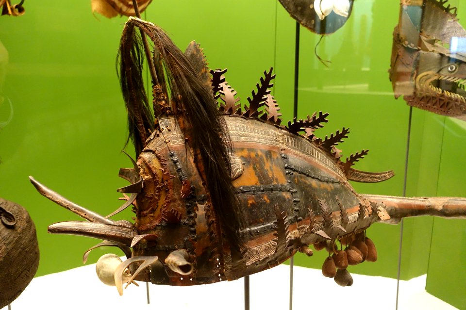 Mask, Torres Strait islands, 1860 - Südseeabteilung - Ethnological Museum, Berlin - DSC00920