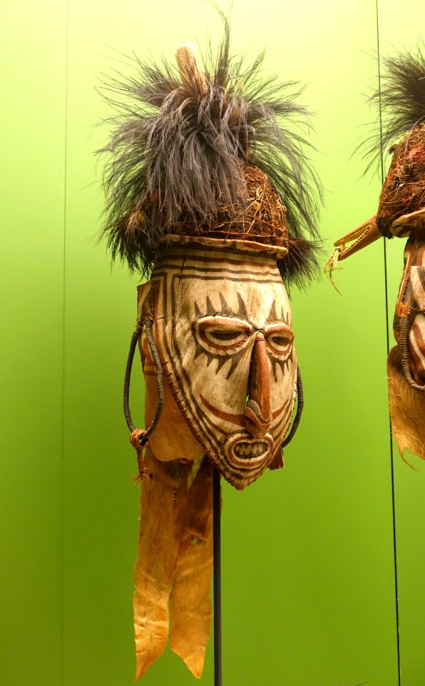 Mask, Tami, New Guinea, 1910 - Südseeabteilung - Ethnological Museum, Berlin - DSC00923