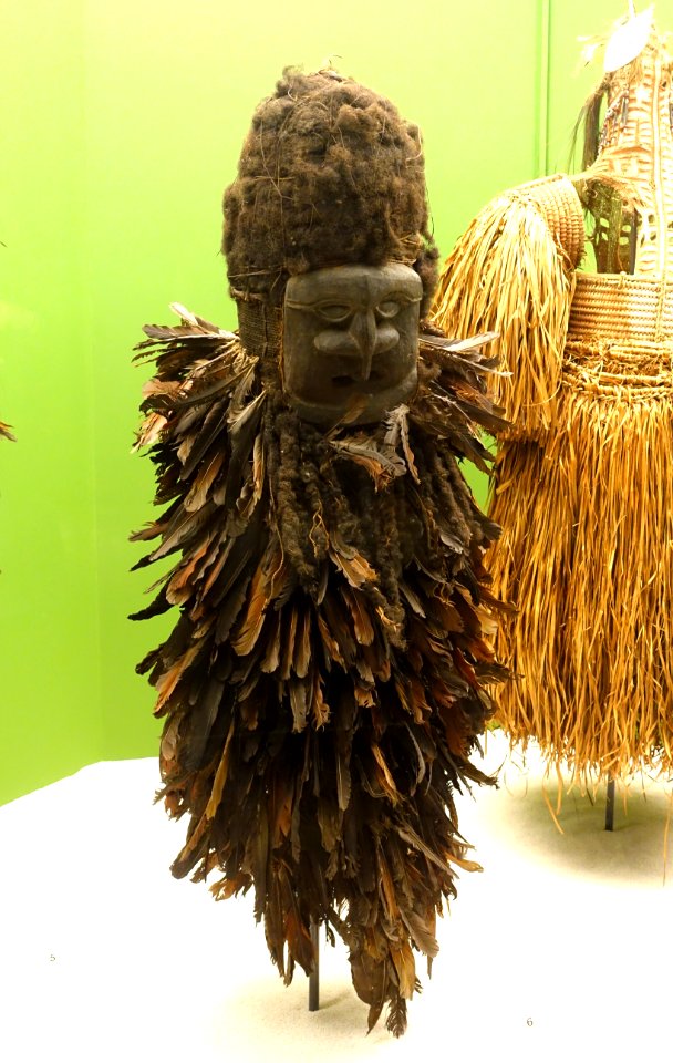 Mask, New Caledonia, 1896 - Südseeabteilung - Ethnological Museum, Berlin - DSC00934
