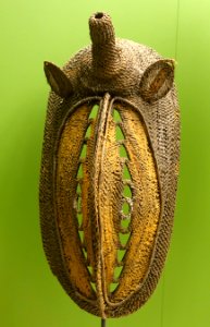 Mask, Maprik region, New Guinea - Südseeabteilung - Ethnological Museum, Berlin - DSC00922
