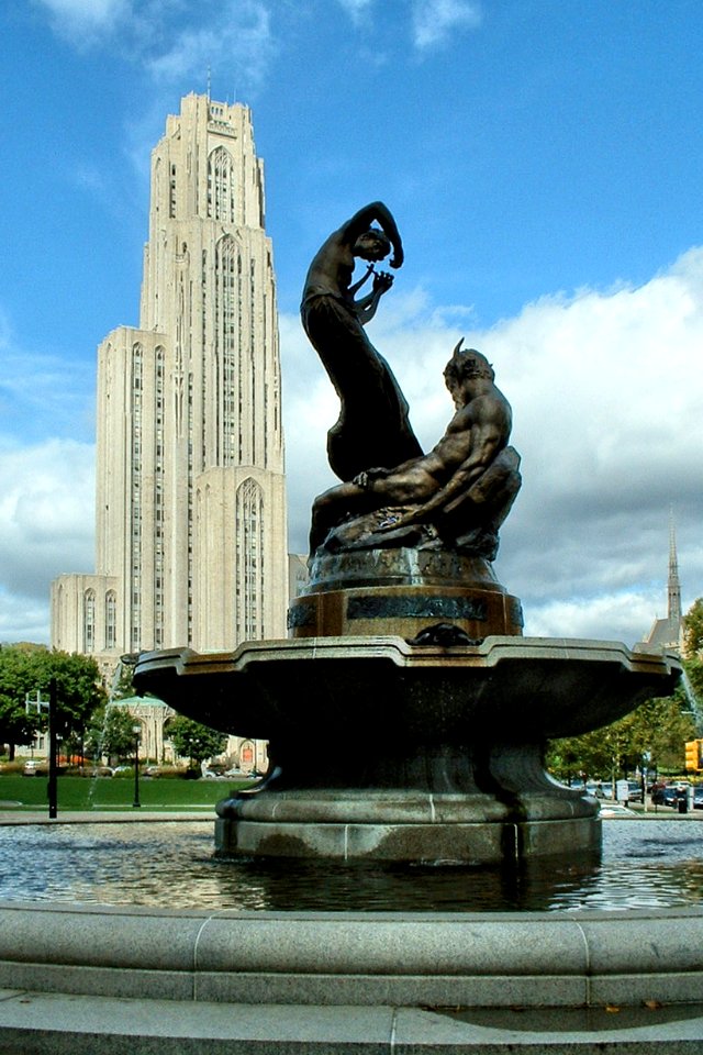 Mary Schenley Memorial Fountain, 2010-10-10