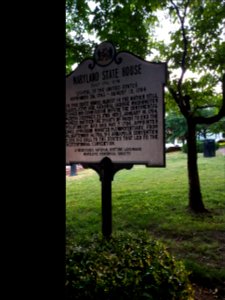 Marylandstatehousesign 2