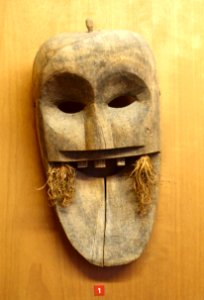 Mask, Brau - Vietnam Museum of Ethnology - Hanoi, Vietnam - DSC03229