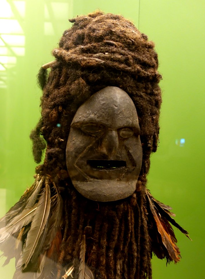 Mask, New Caledonia, 1896 - Südseeabteilung - Ethnological Museum, Berlin - DSC00930