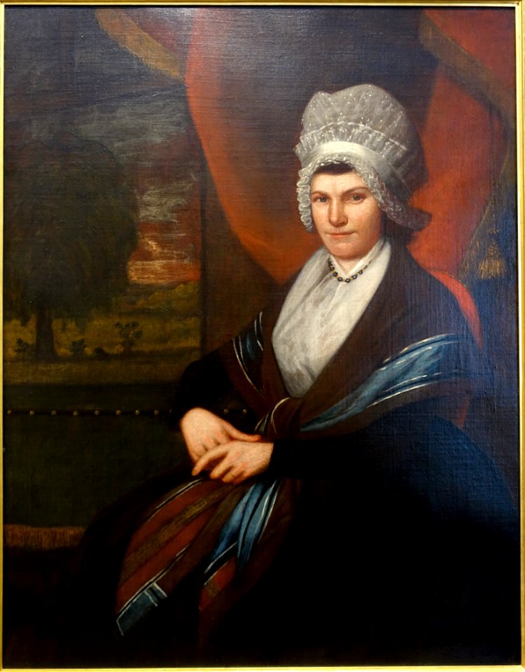 Mary Schenck Dewey by Ralph Earl, 1798, oil on canvas - Bennington Museum - Bennington, VT - DSC08754