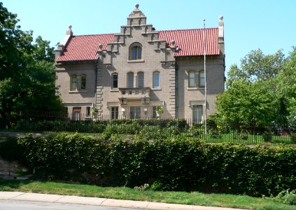 Mary Rogers Kimball house (Omaha, Nebraska) from S 1