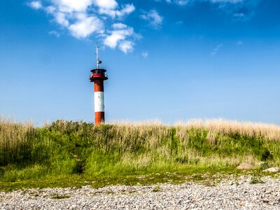 Lighthouse coast baltic sea