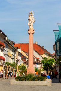 Mariensäule, Murnau, Bavaria, Germany