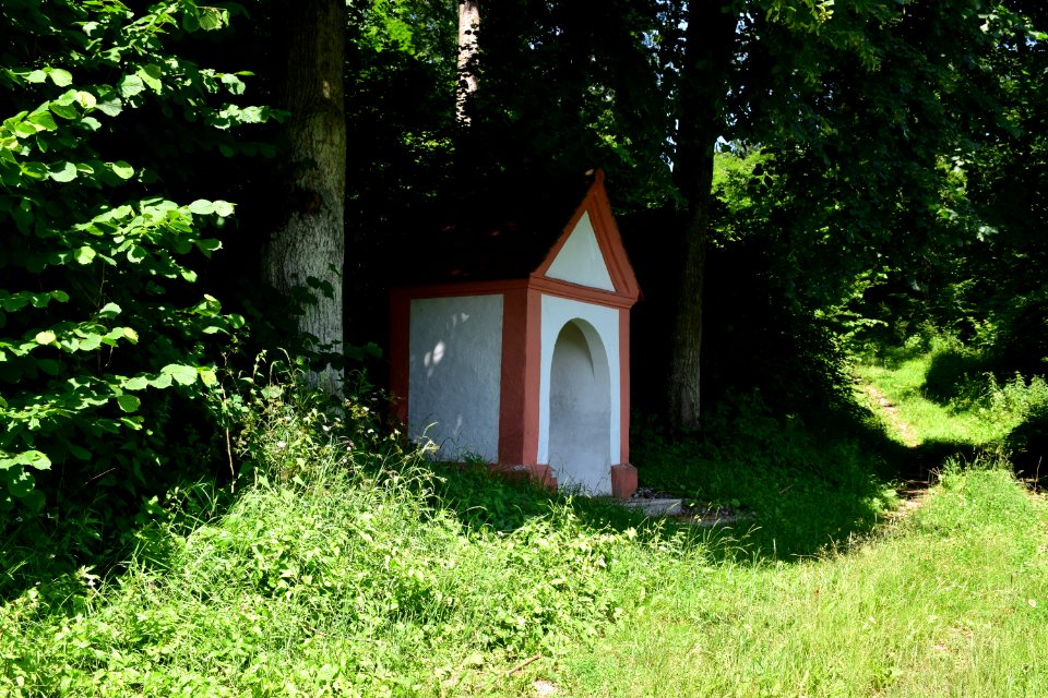 Marienbildstock (Ilbling) links