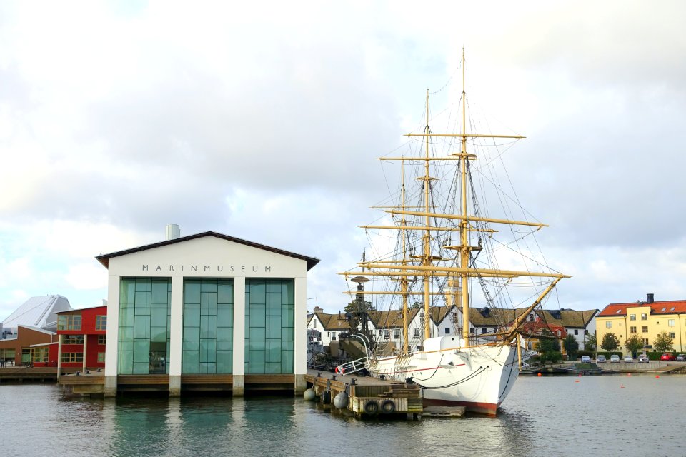 Marinmuseum with HMS Jarramas (1900) - Karlskrona, Sweden - DSC08565