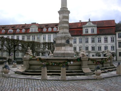 Marienbrunnen Eichstätt -Ostern 2016 (3)