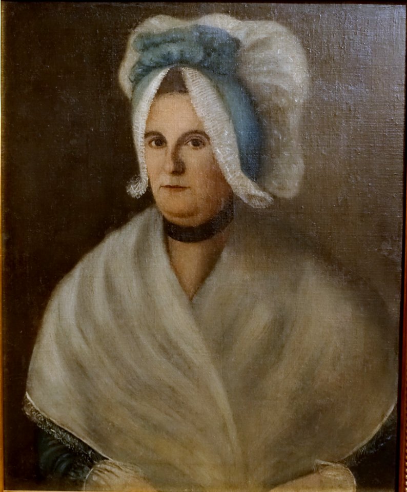 Marie-Anne Hervieux (died 1819), attributed to Louis-Chretien de Heer, 1700s, oil on canvas - Château Ramezay - Montreal, Canada - DSC07452