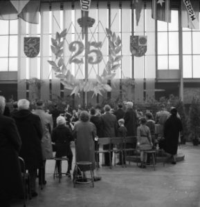 Marinierskapel in Rotterdamse Beurs, Bestanddeelnr 913-3764