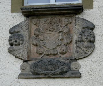Marienmünster - Abtei - Konventsgebäude - Wappenstein
