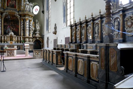Marienmünster - St. Jakobus d. Ä. und Christophorus - Chorgestühl - 2