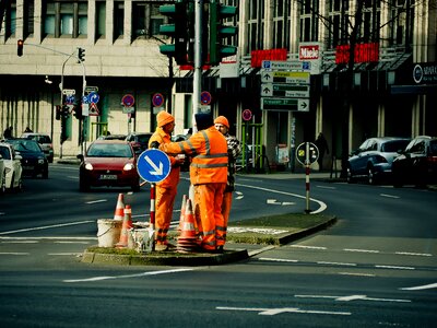 Work road road works photo